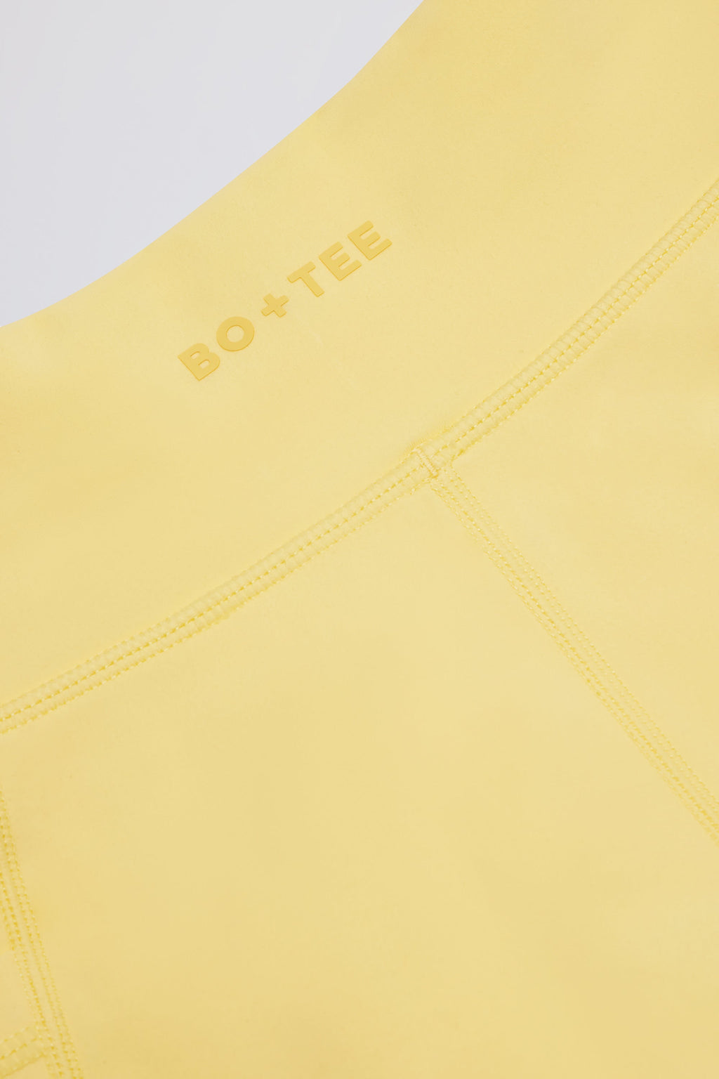 Soft Active Pocket V-Waist Mini Shorts in Lemon