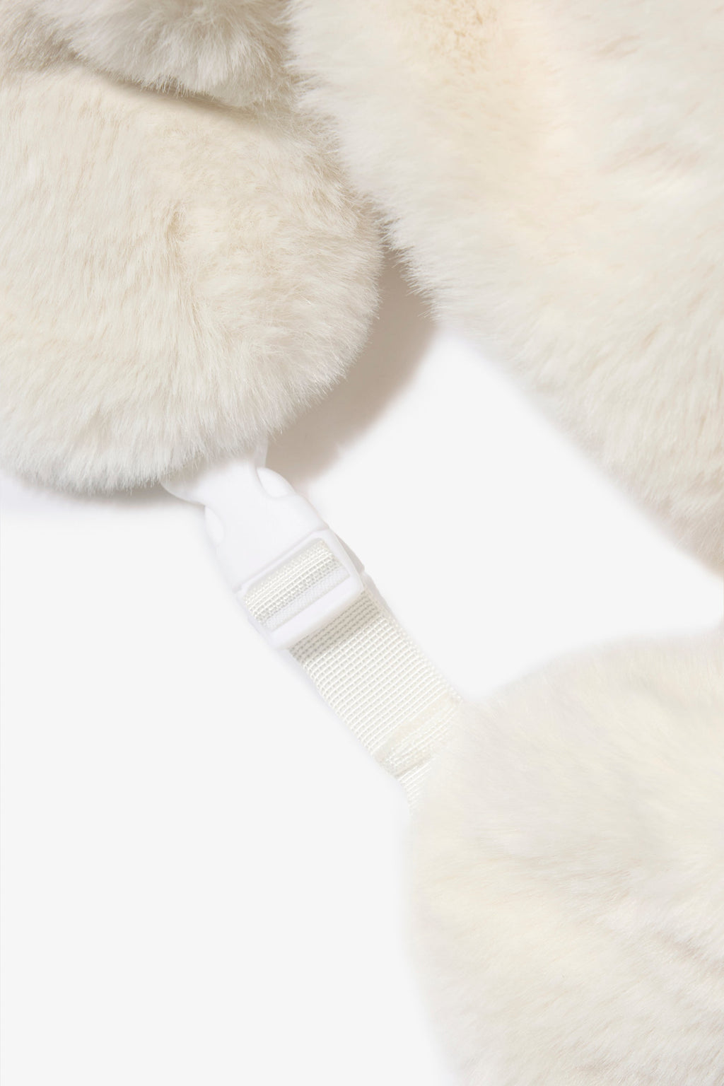 Faux-Fur Trapper Hat in Ice