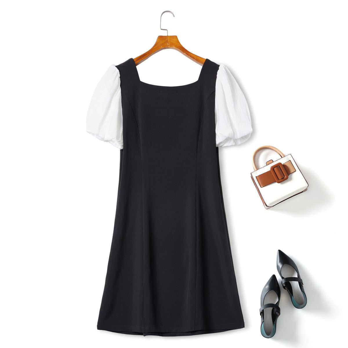 Plus Size Tuxedo Dress