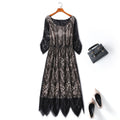 Azalea Plus Size Black Lace Cocktail Dress
