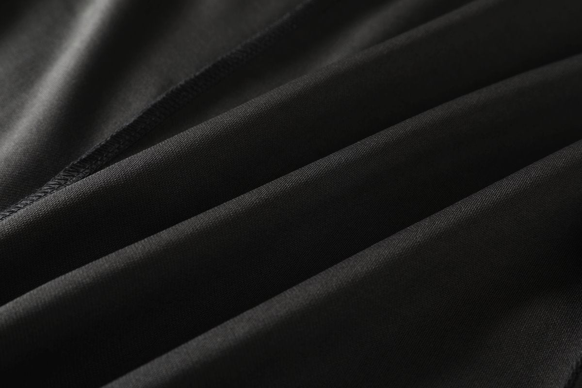 Dawn Plus Size Black Wrap Cocktail Dress