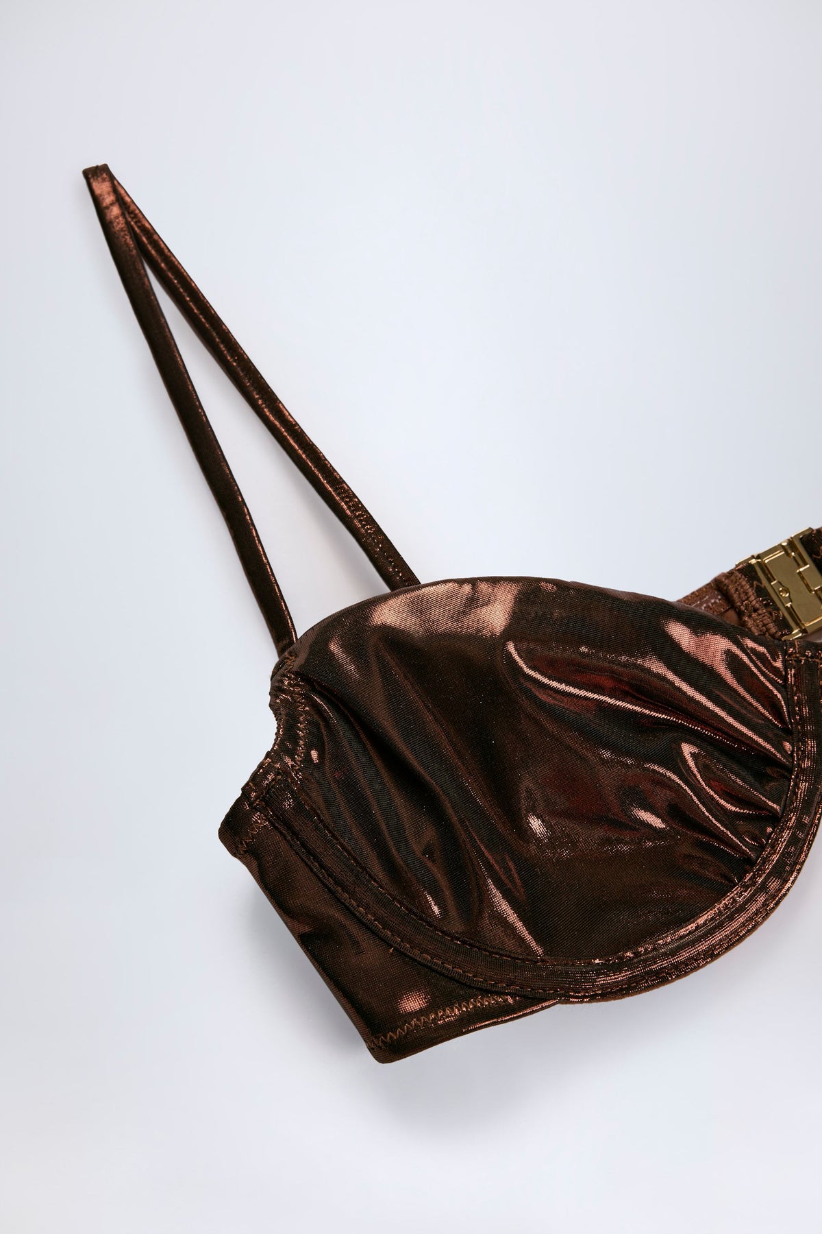 Underwired Bikini Top in Bronze