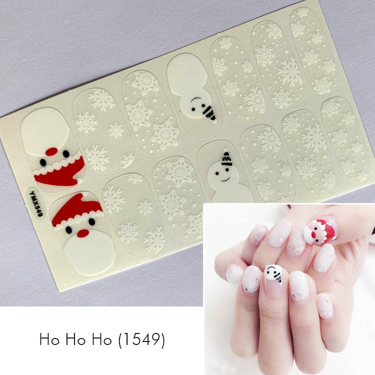 Ho Ho Ho Nail Wrap