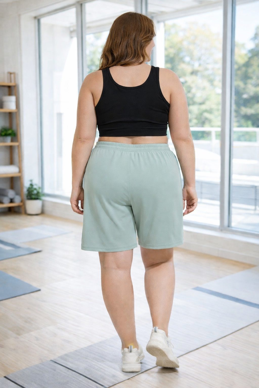Hello Curve Plus Size Active Flex Shorts – Curve-Friendly Activewear