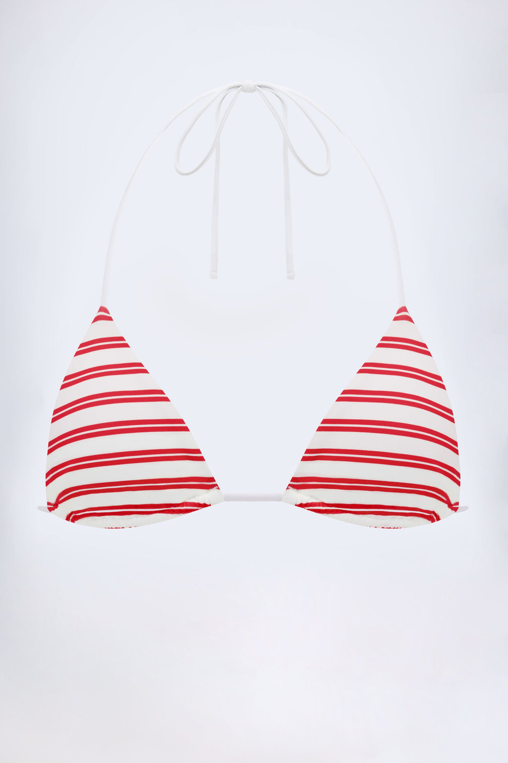 Triangle Bikini Top in Cherry Red