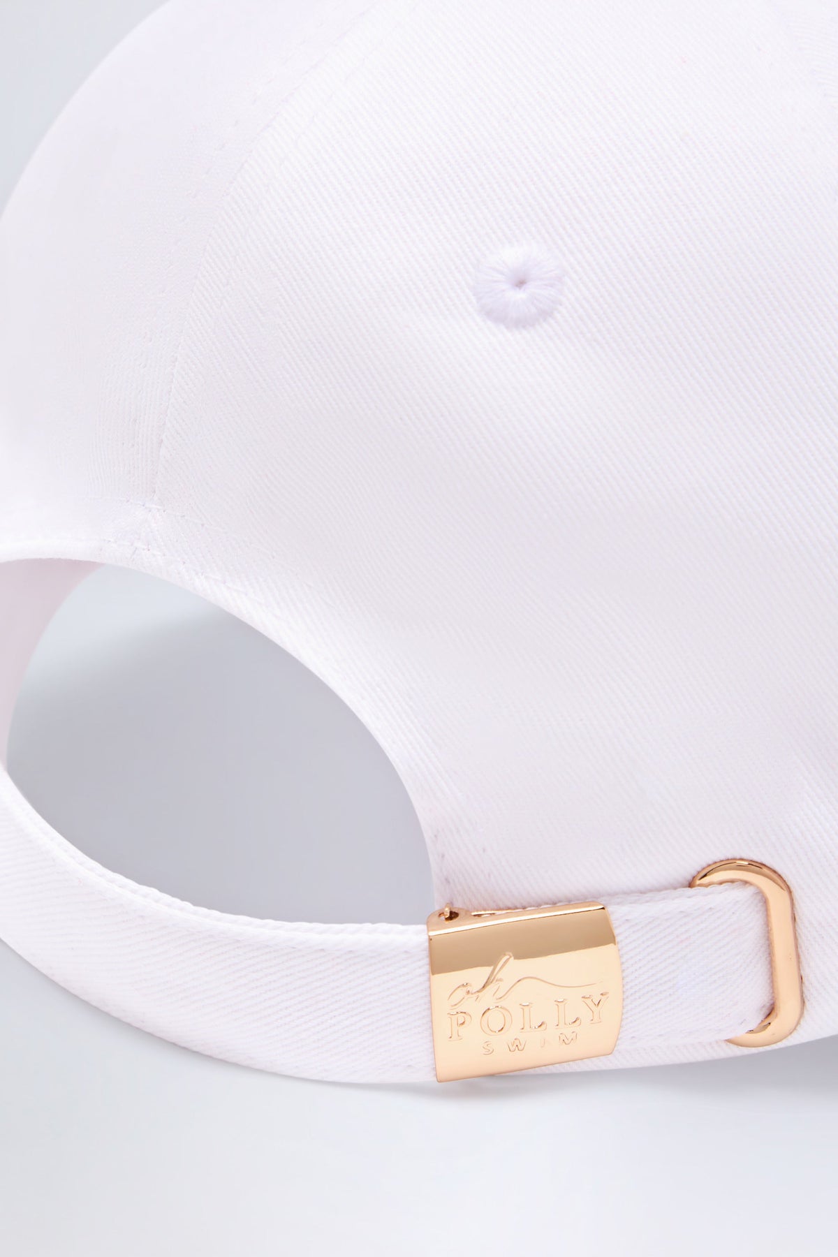 Logo Baseball Cap in White