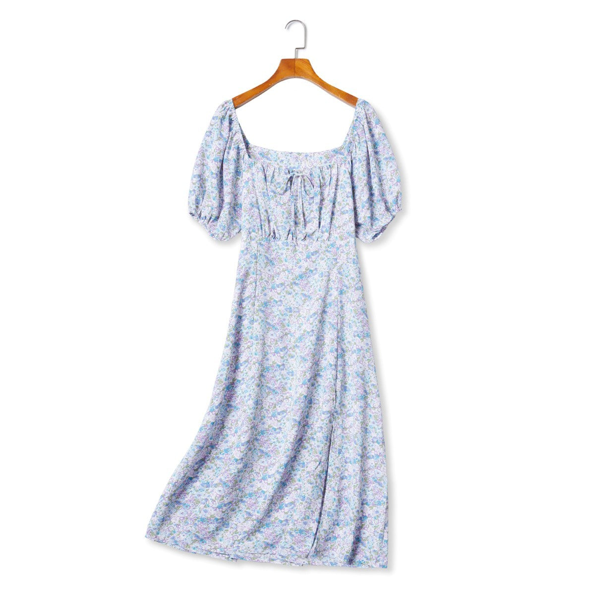 Plus Size Floral Halter Dress