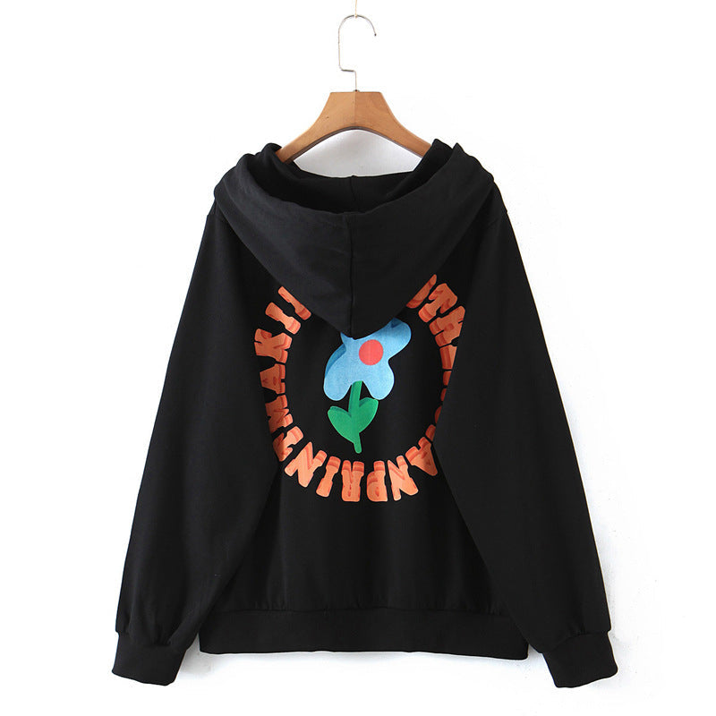 Plus Size Y2K Hoody Sweater