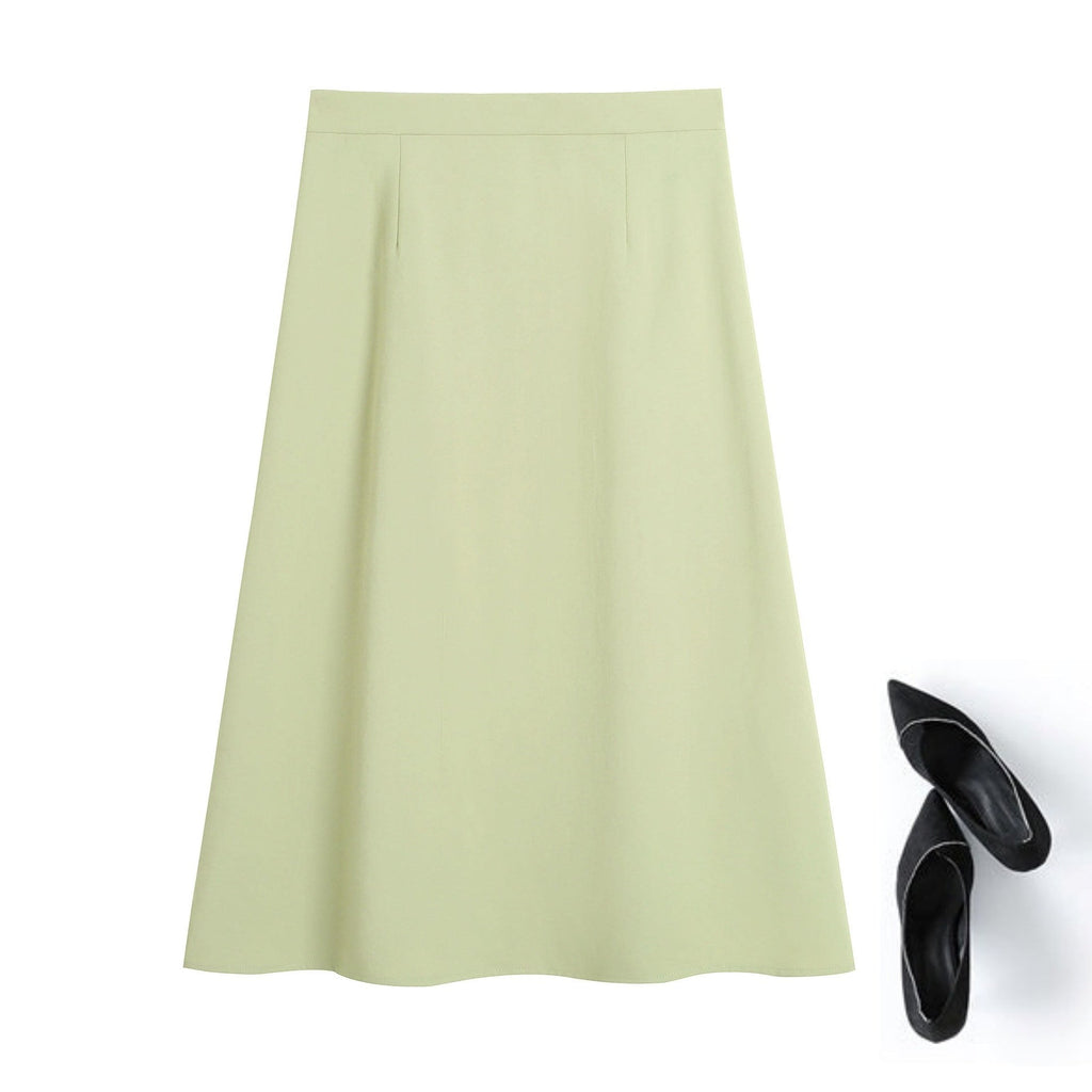 Plus Size A Line Skirt