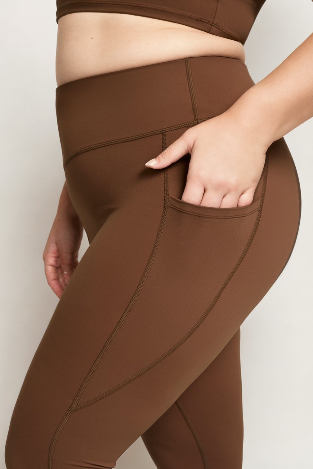 Cruz Plus Size Active Legging with Pockets