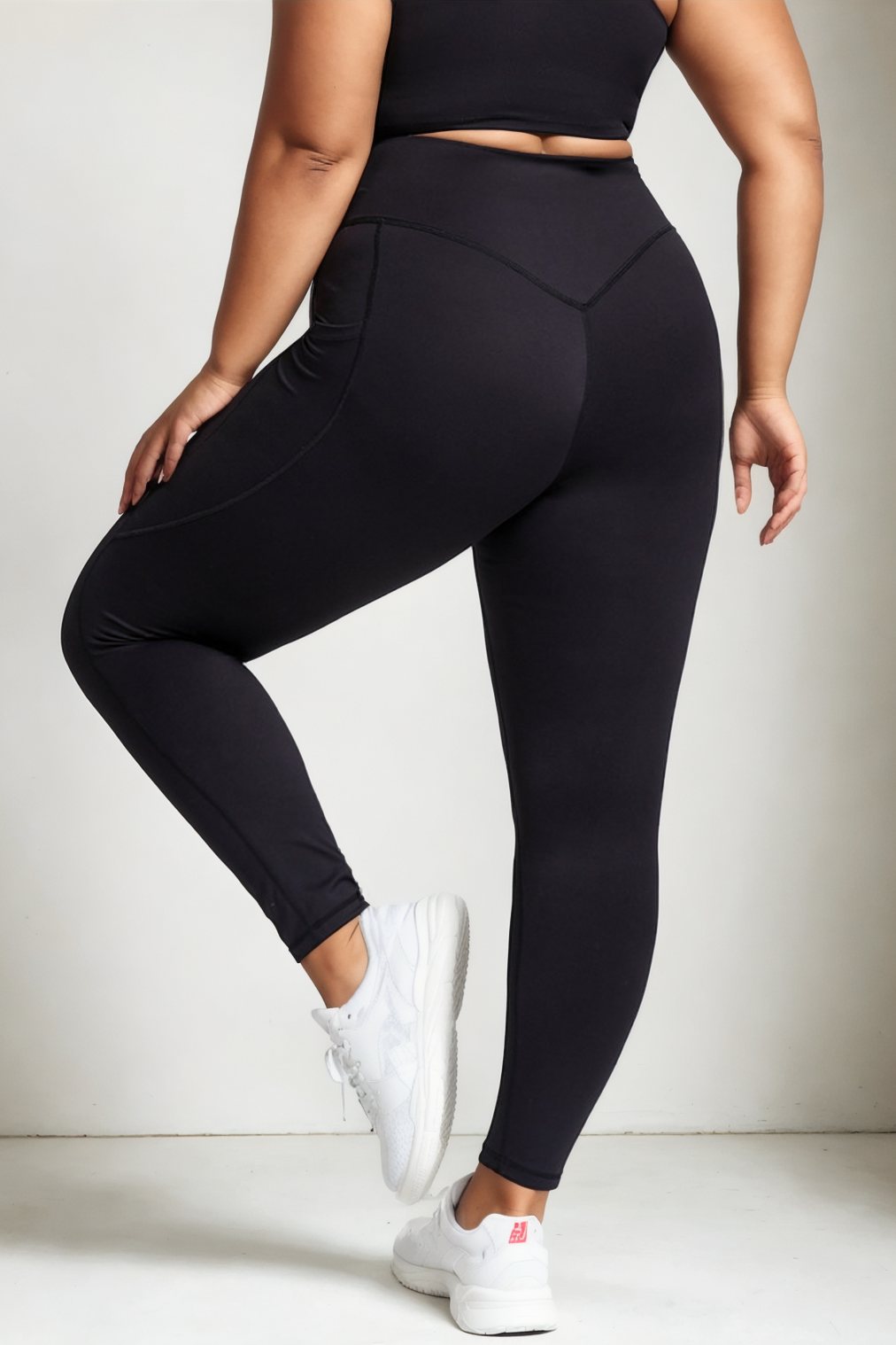 Cruz Plus Size Active Legging with Pockets
