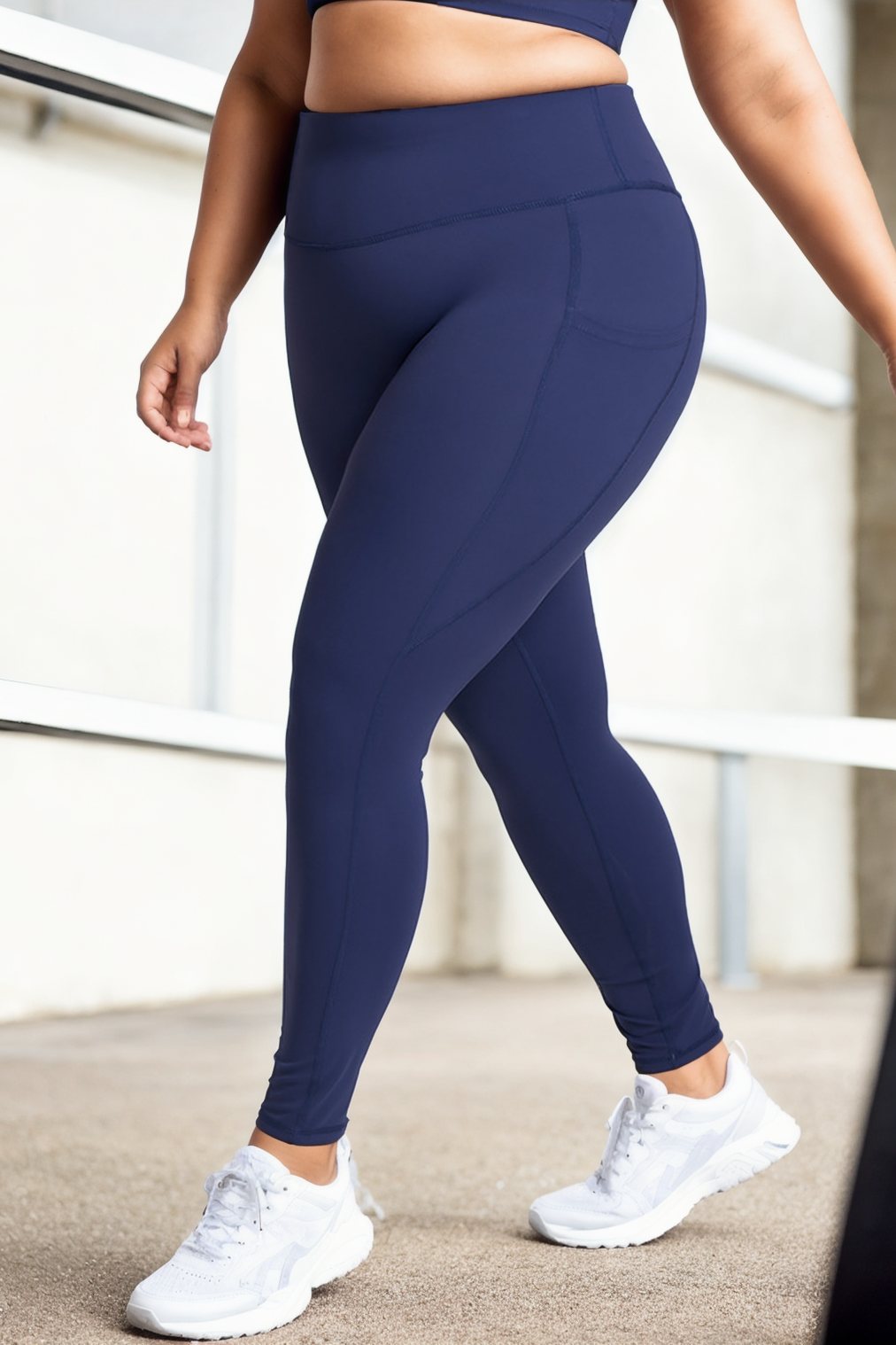 Cruz Plus Size Active Legging with Pockets