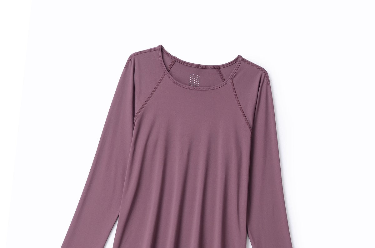 Plus Size Activewear Long Sleeve T Shirt