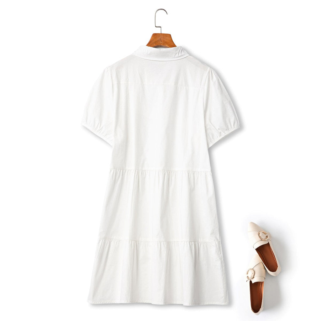 Plus Size Babydoll Shirt Dress