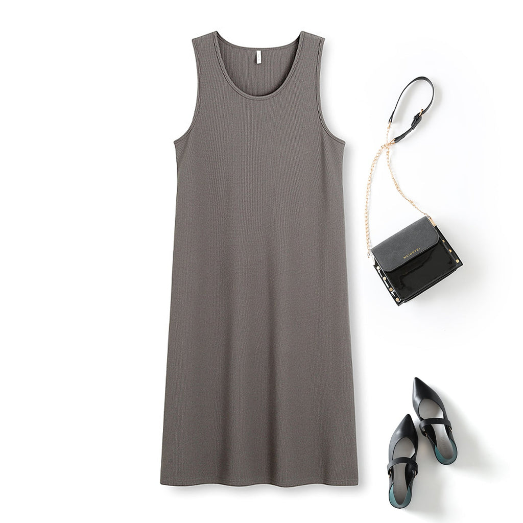 Plus Size Basic Tank Dress