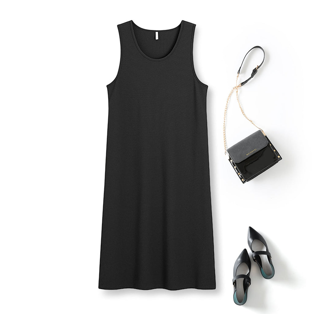 Plus Size Basic Tank Dress