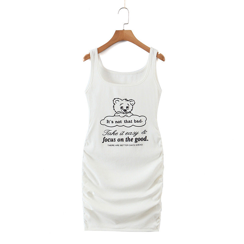 Plus Size Bear Tank Dress