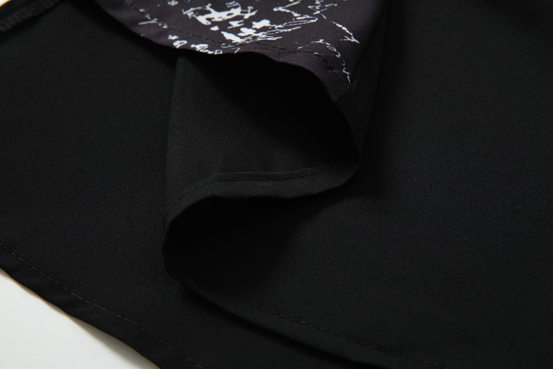 Wren Plus Size Bias Black Shirt Dress
