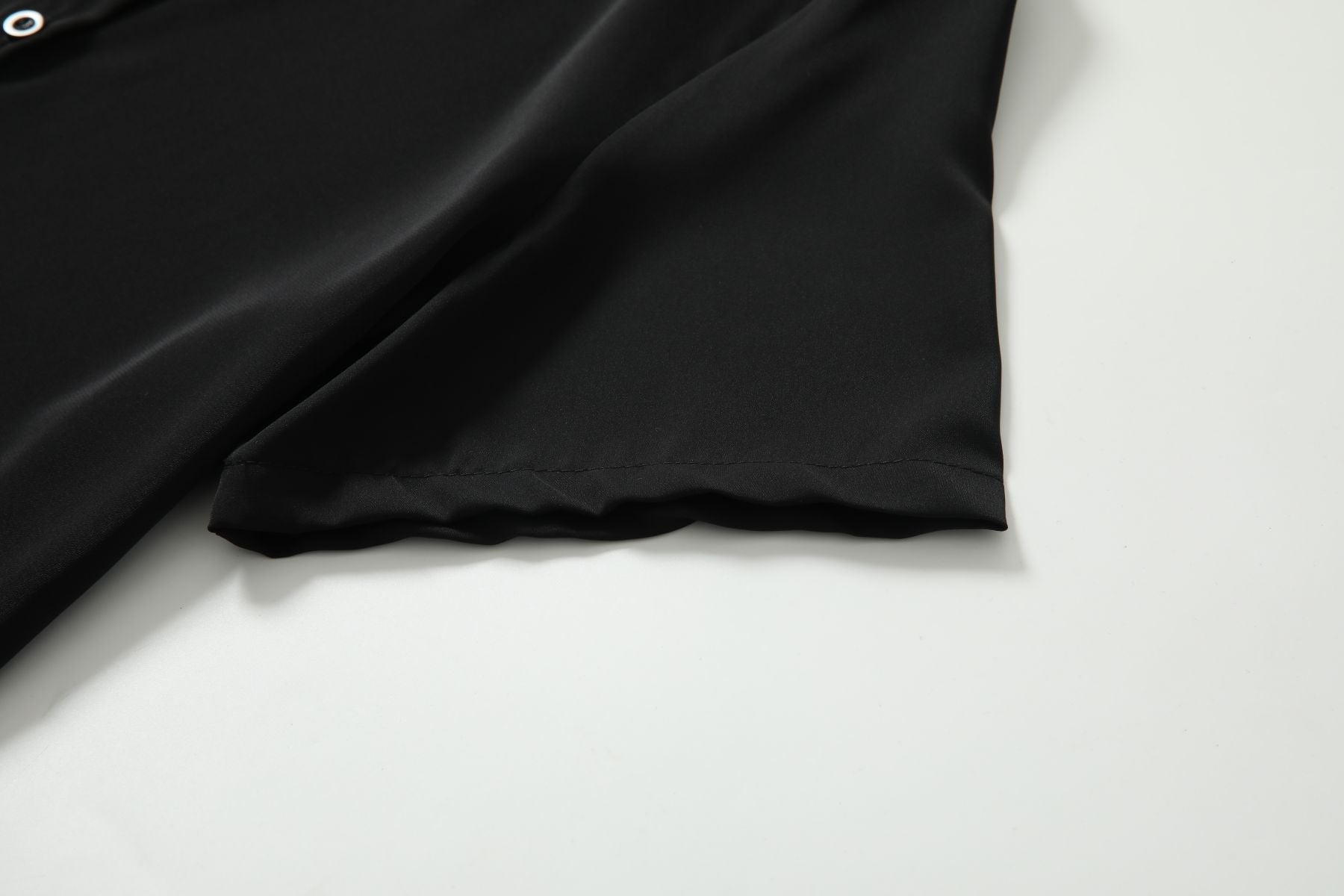Wren Plus Size Bias Black Shirt Dress