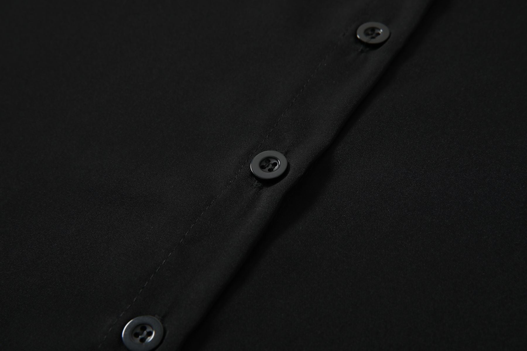 Wren Plus Size Bias Black Shirt Dress