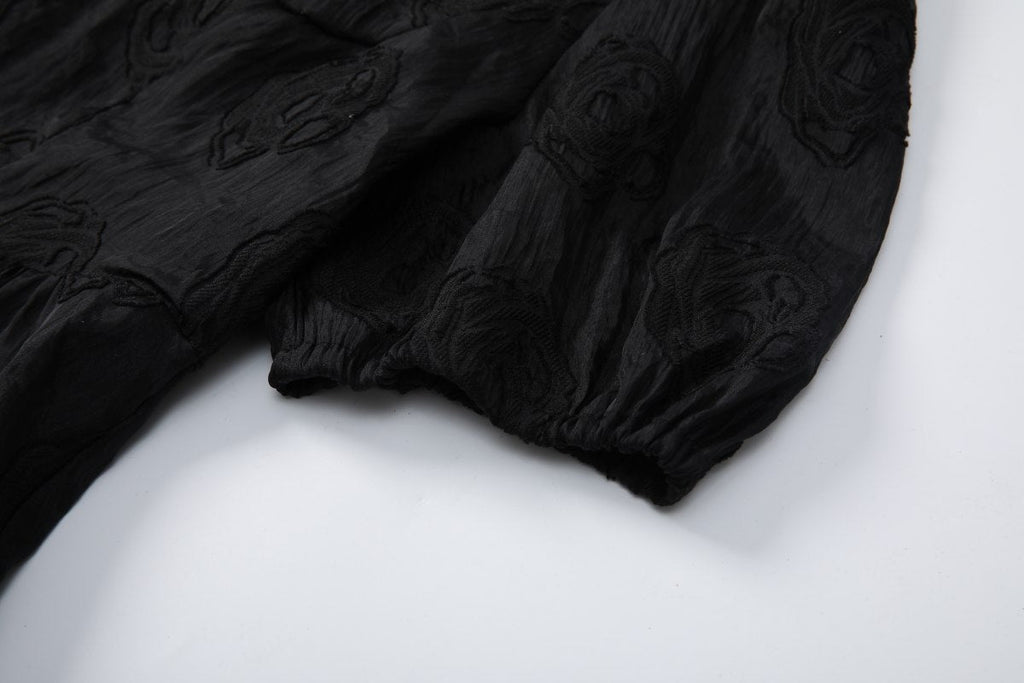 Plus Size Black Bustier Dress