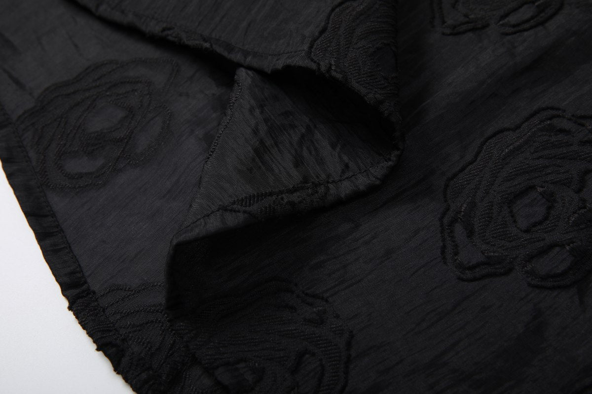 Plus Size Black Bustier Dress