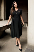 Audette Plus Size A Line Work Dress