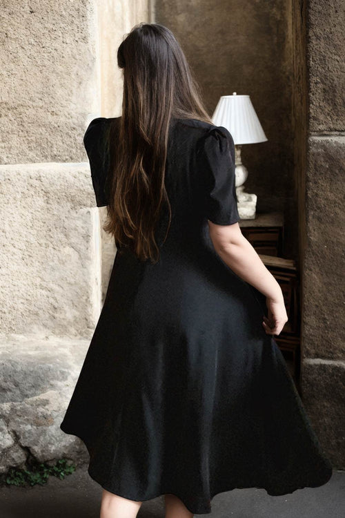 Audette Plus Size A Line Work Dress