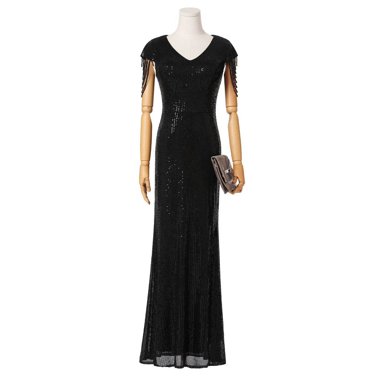 Nora Plus Size Black Formal Dress