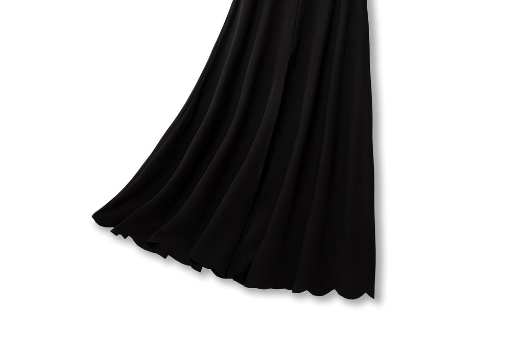 Keily Plus Size Black Off Shoulder Dress