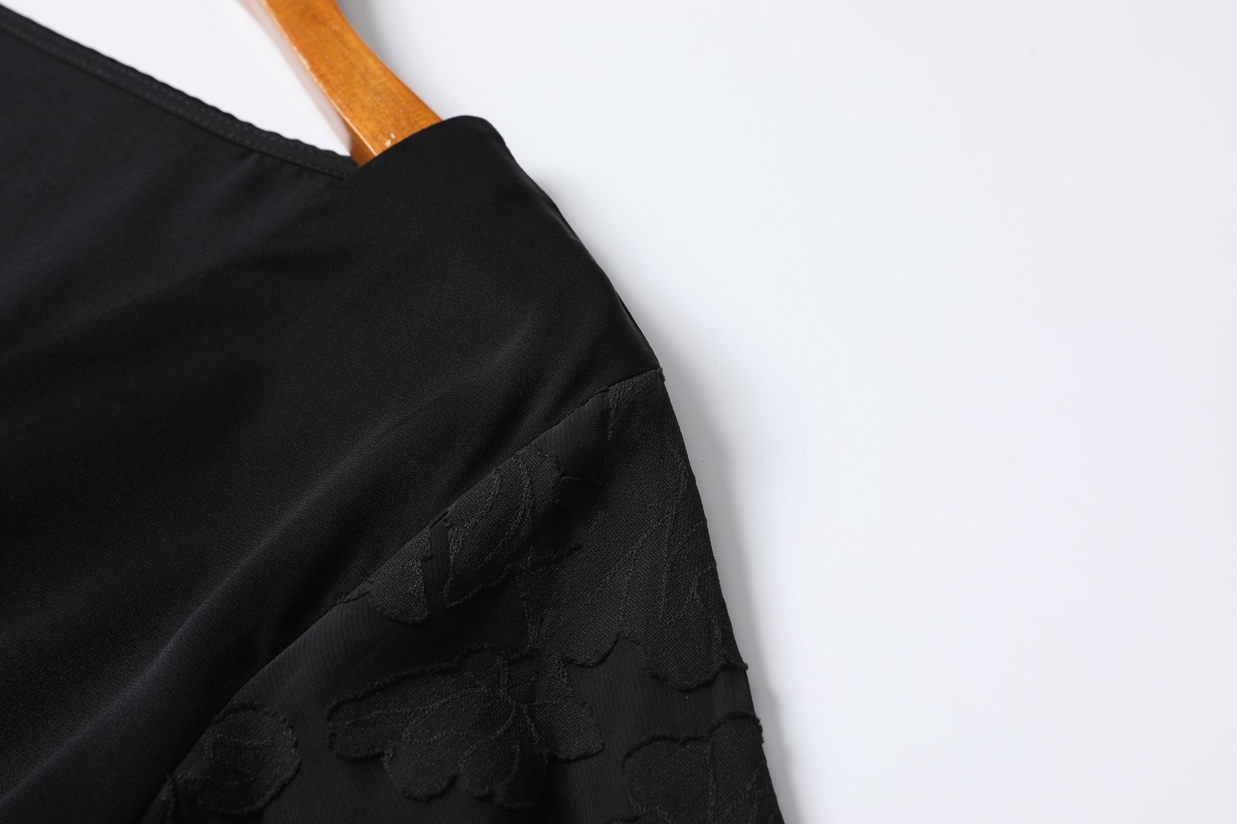 Plus Size Black Peplum Blouse