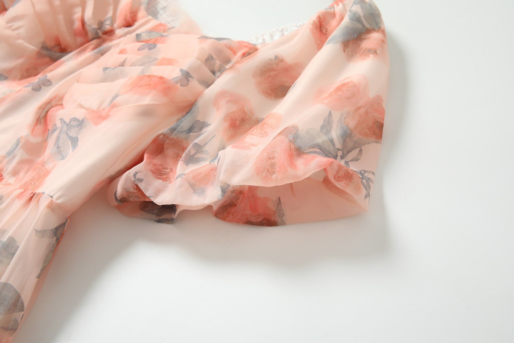 Rosalie Plus Size Floral Garden Midi Dress