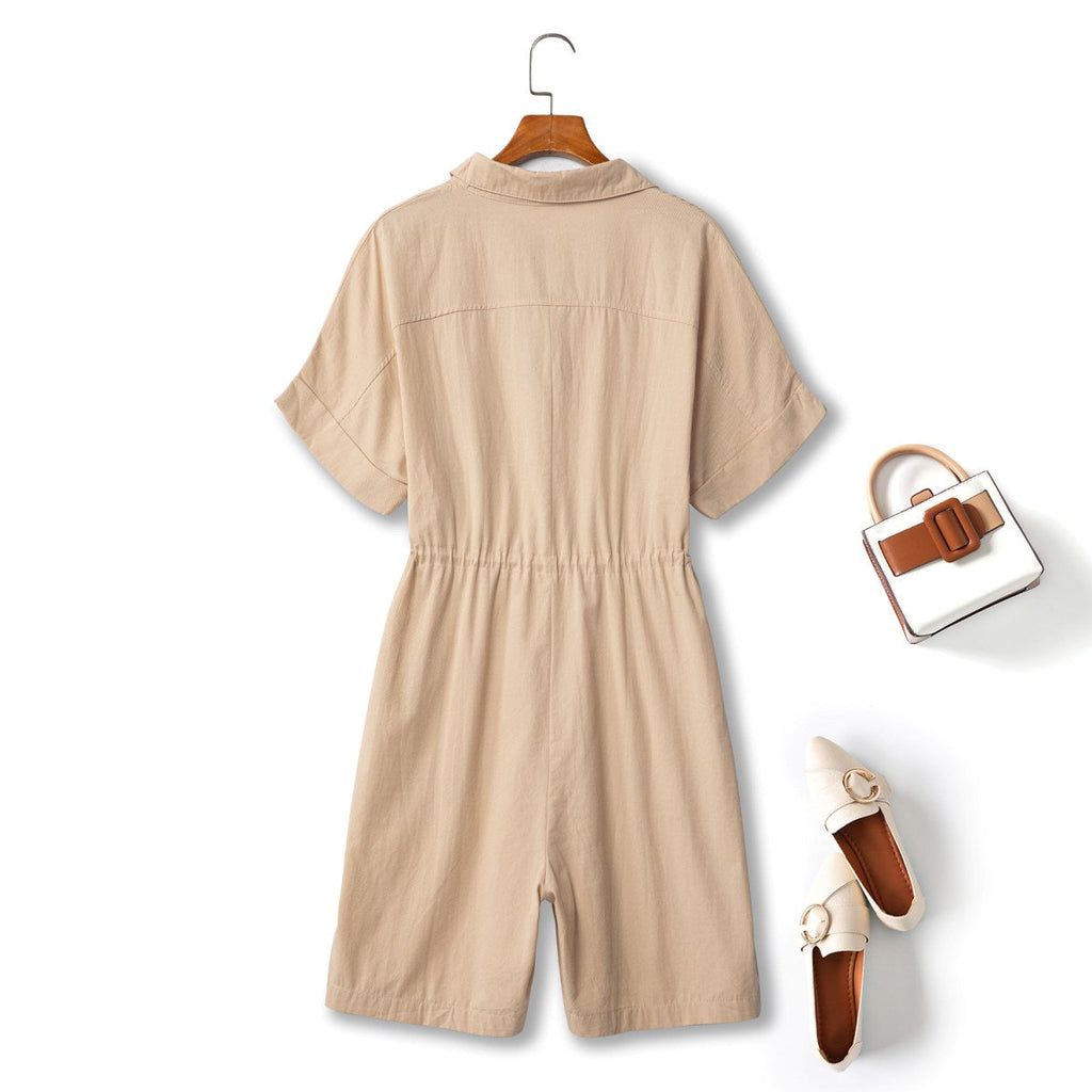 Plus Size Casual Playsuit