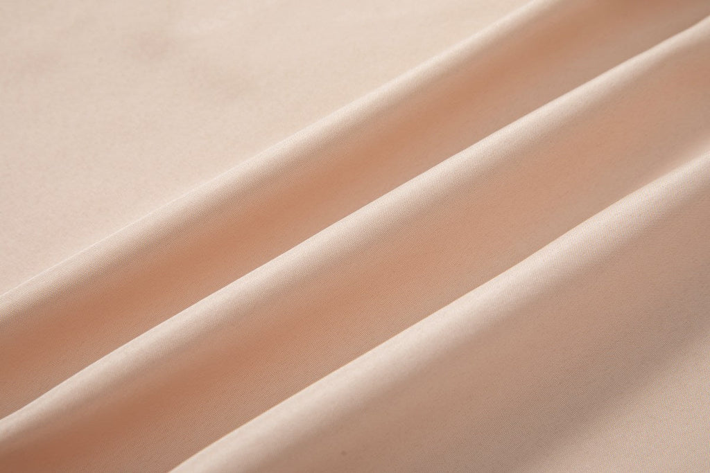 Maia Plus Size Champagne Gold Satin Evening Dress