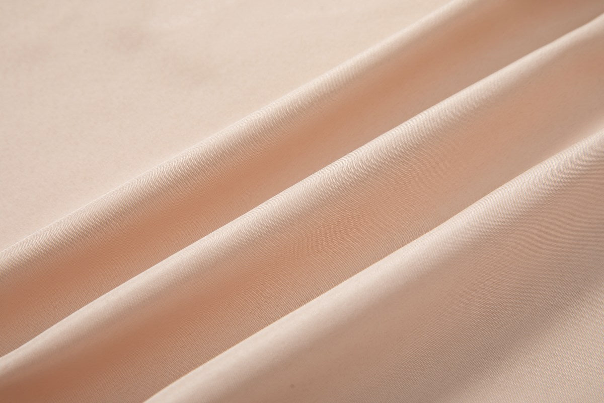 Maia Plus Size Champagne Gold Satin Evening Dress