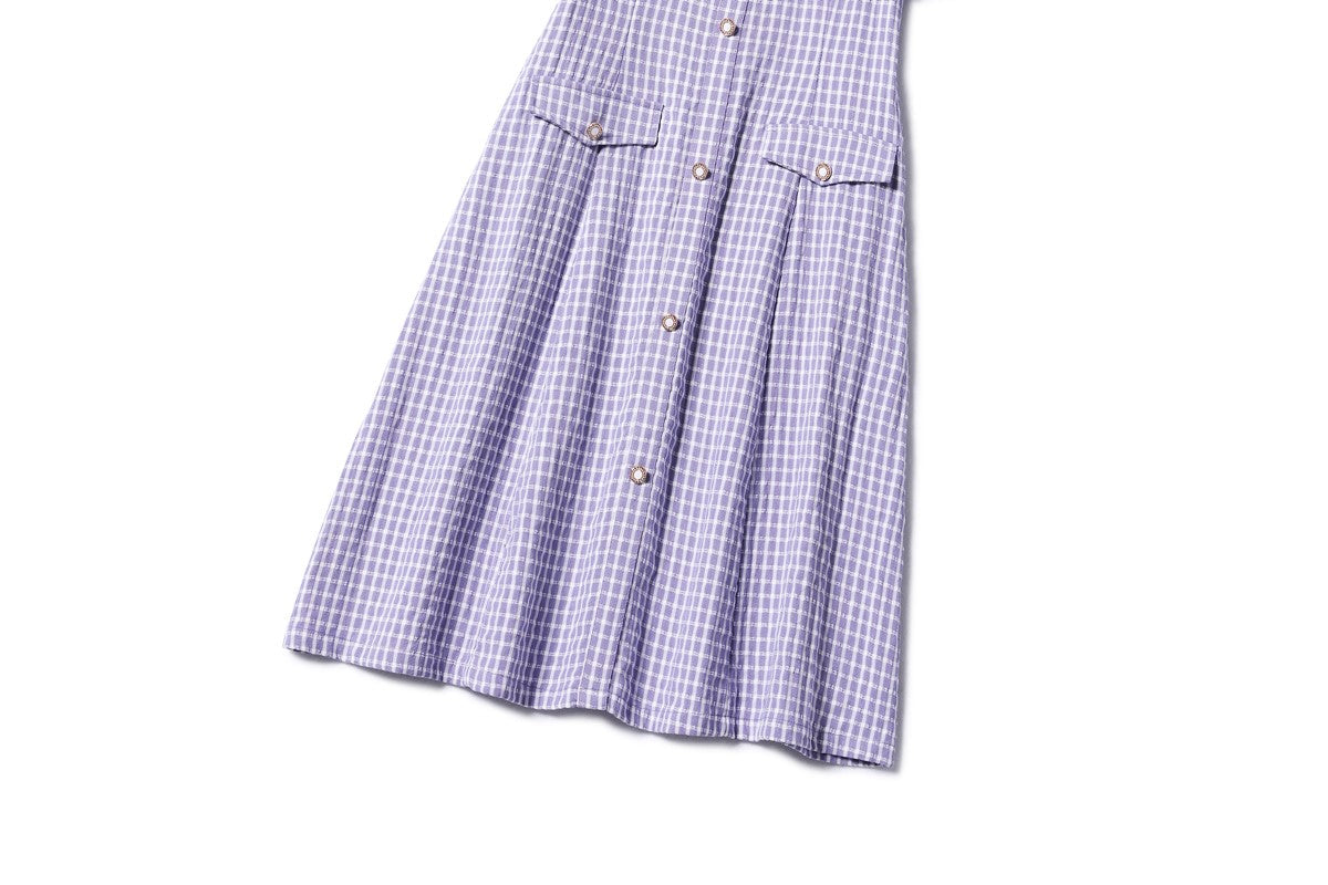 Alouette Plus Size Checked Dress