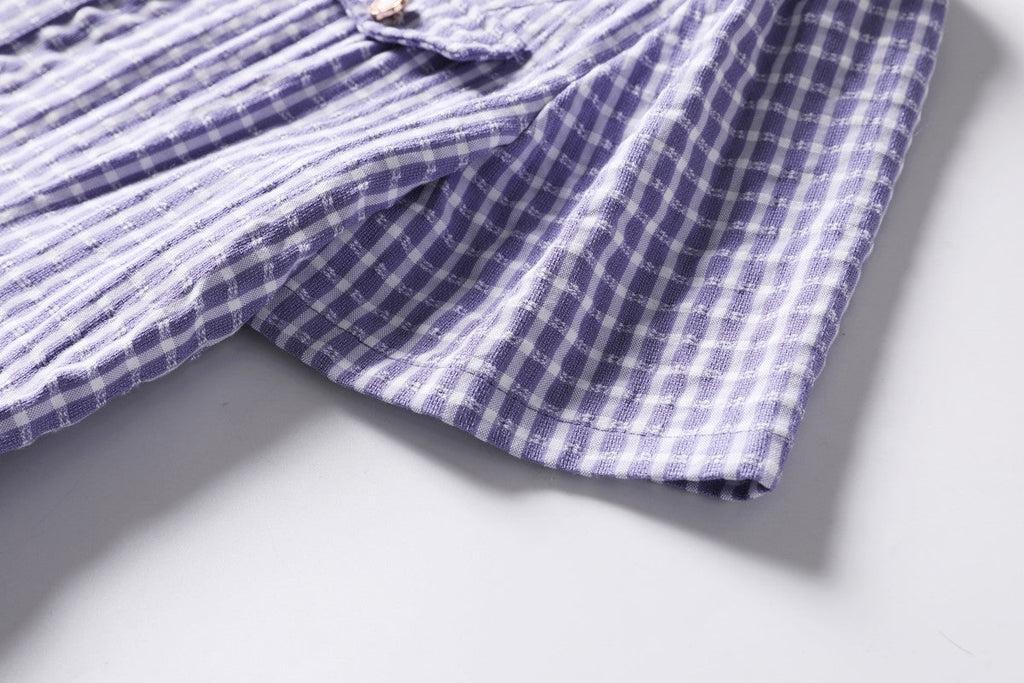 Alouette Plus Size Checked Dress