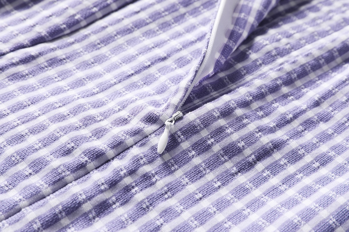 Alouette Plus Size Checked Dress