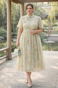 Mirelle Plus Size Cheongsam Dress