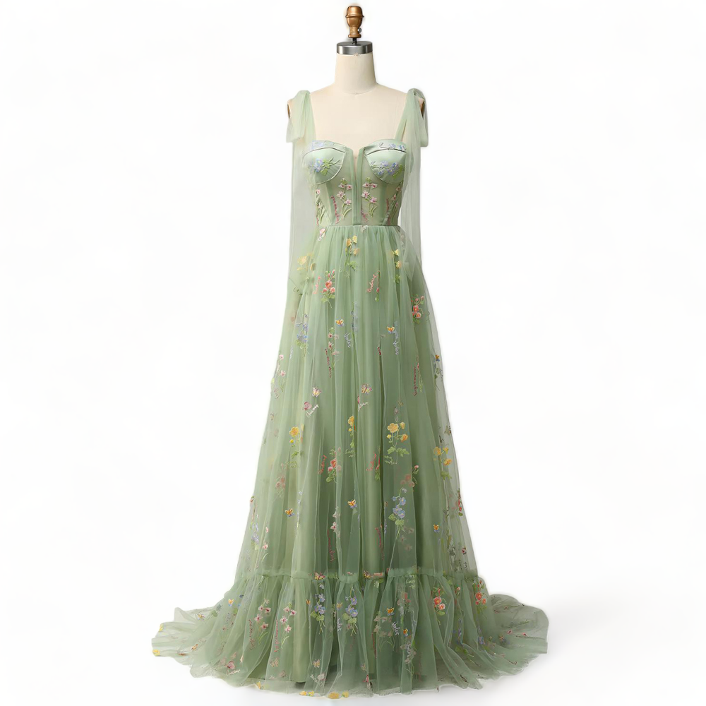 Eleanor Plus Size Corset Evening Dress