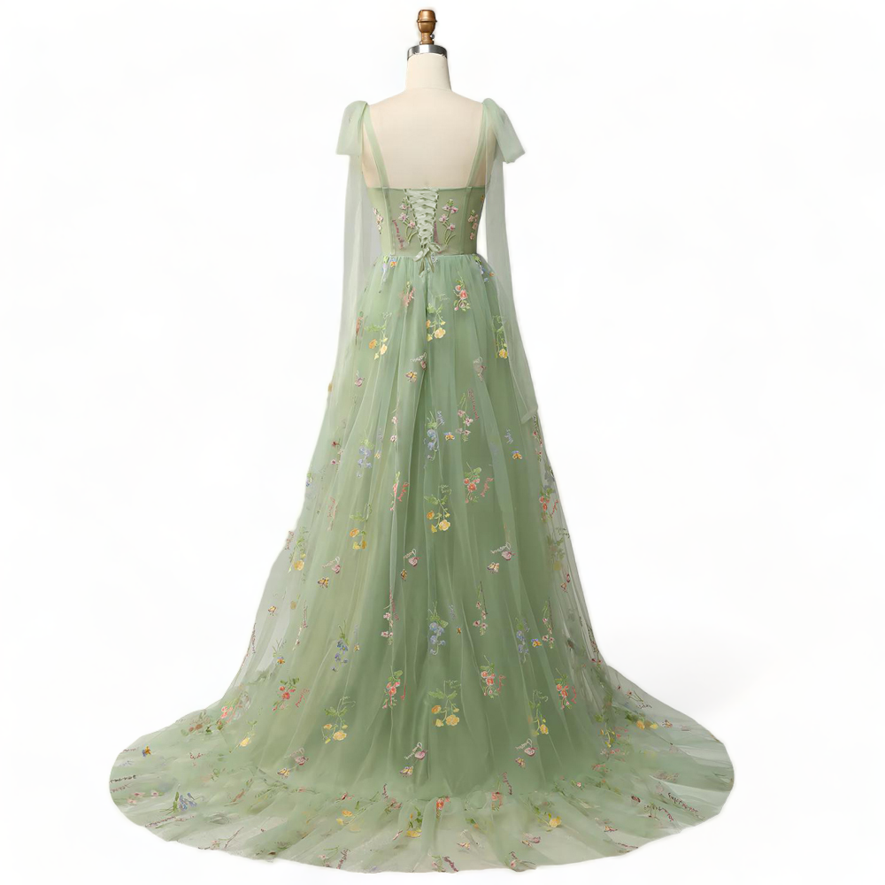 Eleanor Plus Size Corset Evening Dress