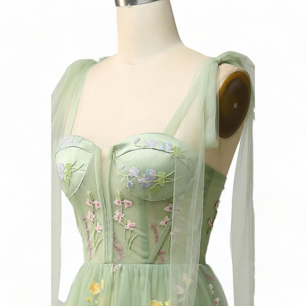 Eleanor Plus Size Corset Evening Dress