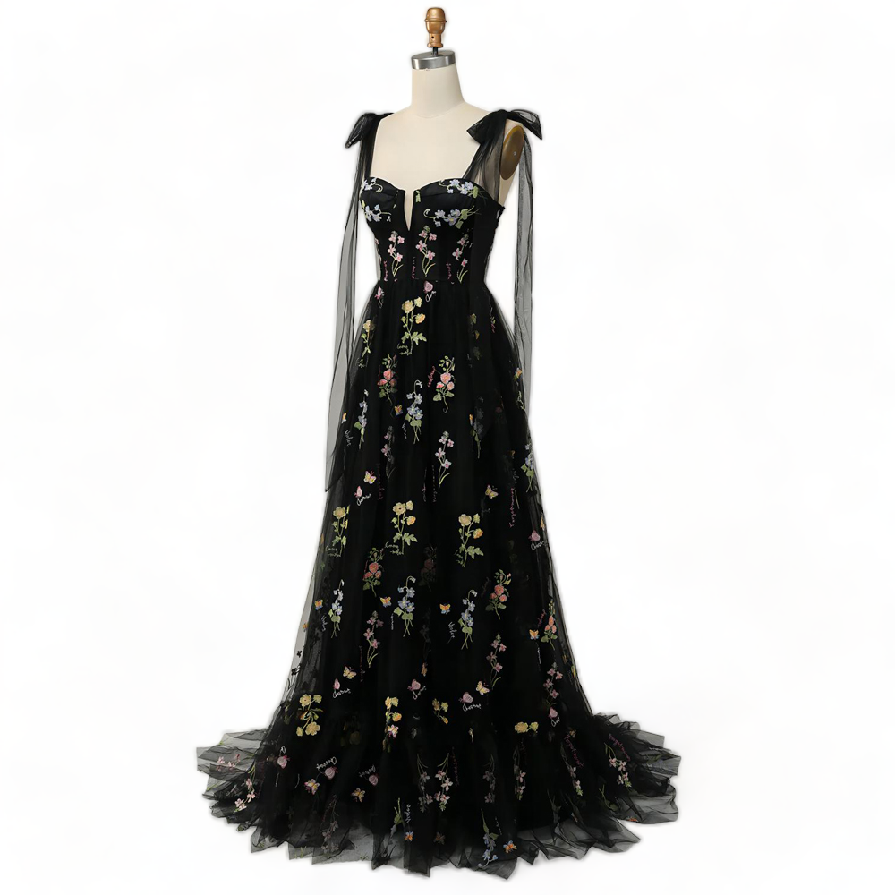 Evelyn Plus Size Corset Maxi Dress