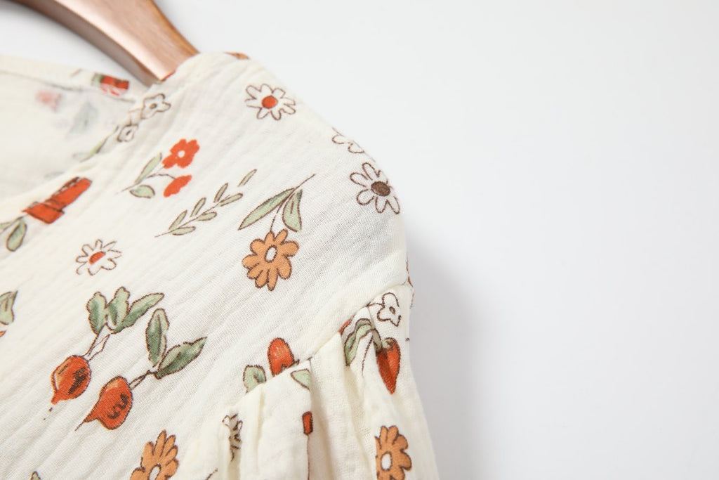Ethelle Plus Size Rabbit Wrap Top