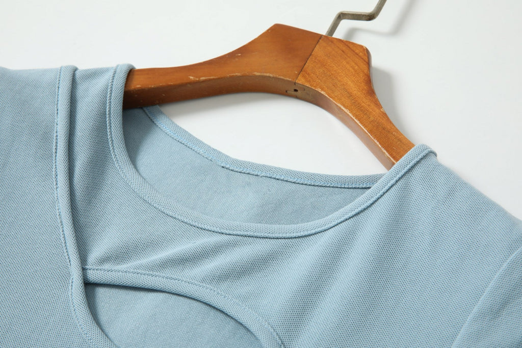 Plus Size Cut Out T Shirt Dress