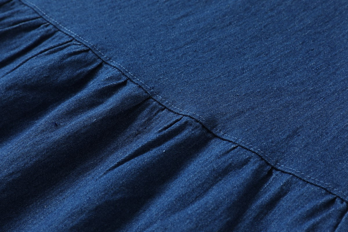 Gia Plus Size Denim Mermaid Dress
