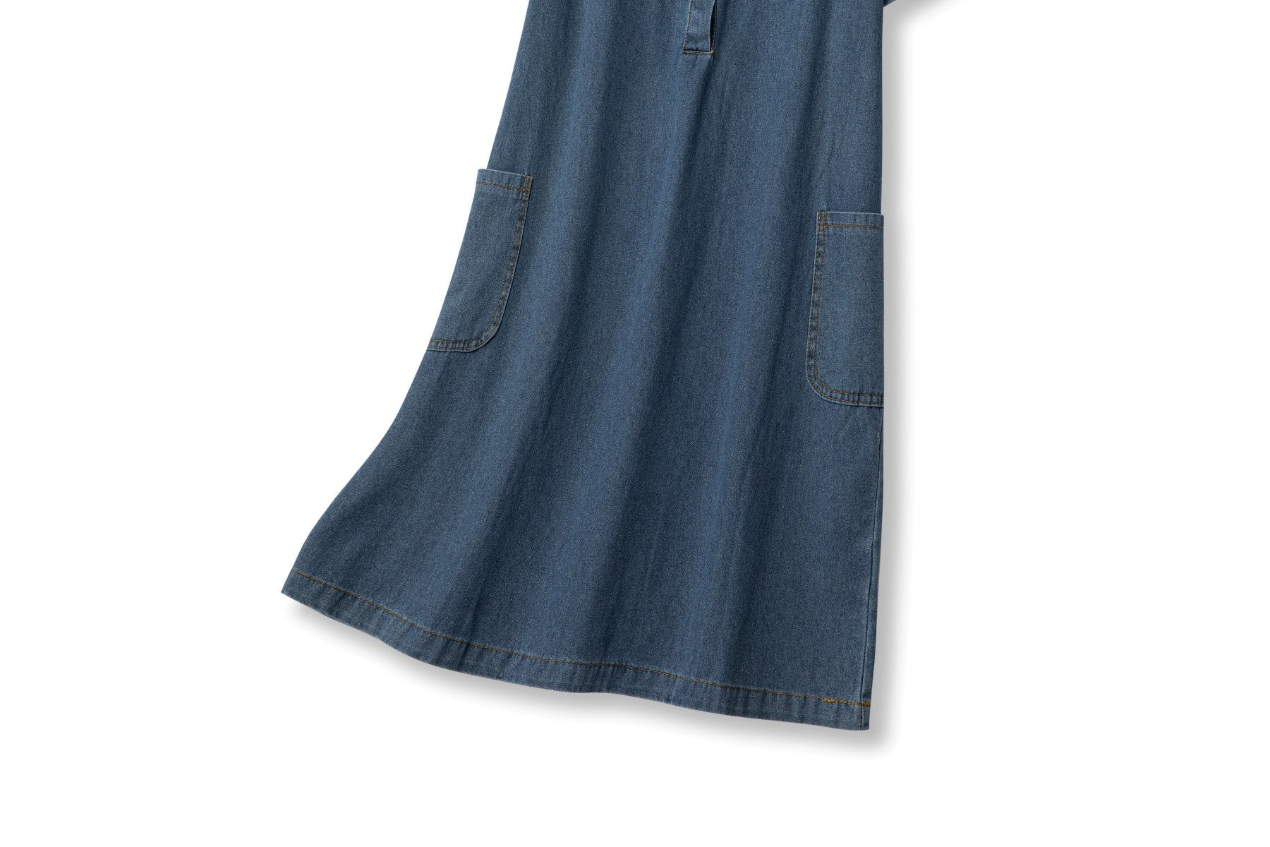 Plus Size Denim Shirt Dress