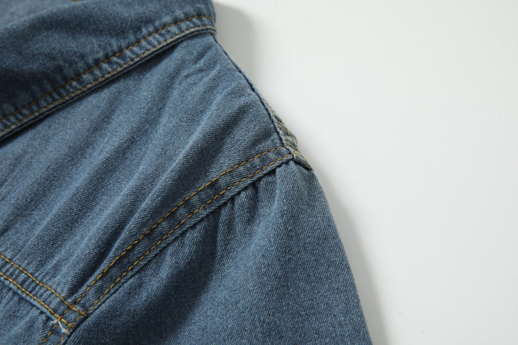 Plus Size Denim Shirt Dress