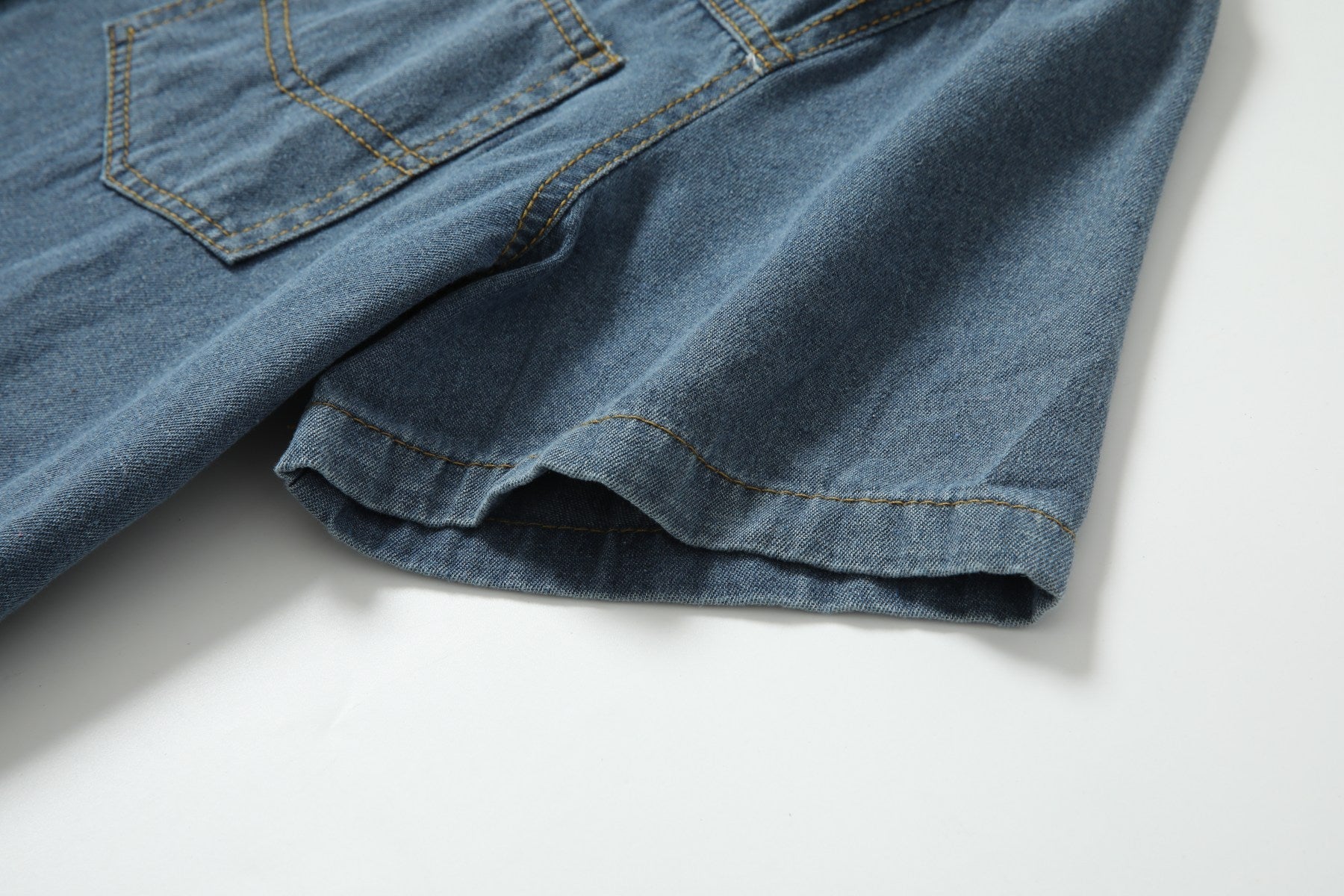 Plus Size Denim Shirt Dress