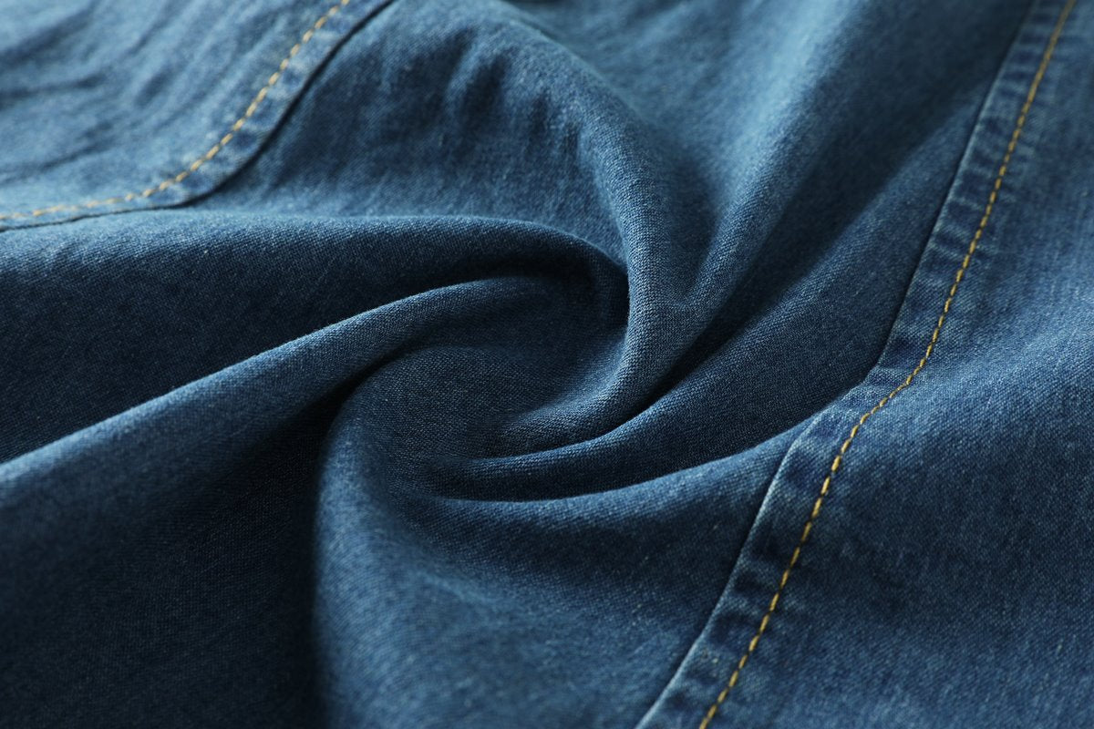 Venus Plus Size Denim Shirt Dress